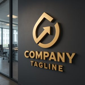 3D logo for office