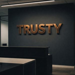 3D logo for office