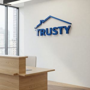 3D logo for office