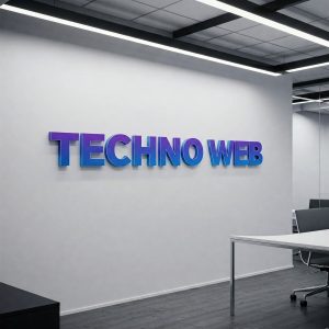 3D logo for office
