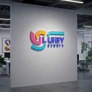 3D logo for office