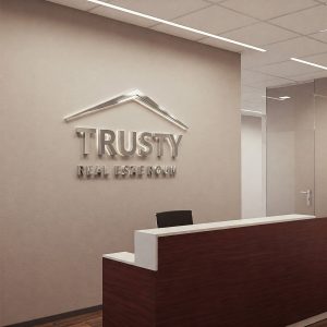 3D logo for office