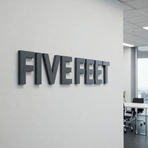 3D logo for office