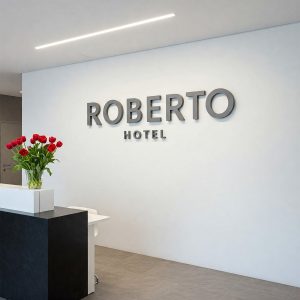 3D logo for office